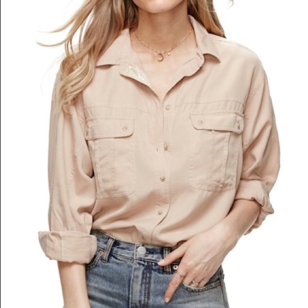 Free People button down shirt
